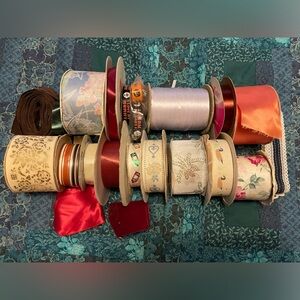 Vintage Ribbon Bundle 19 Items